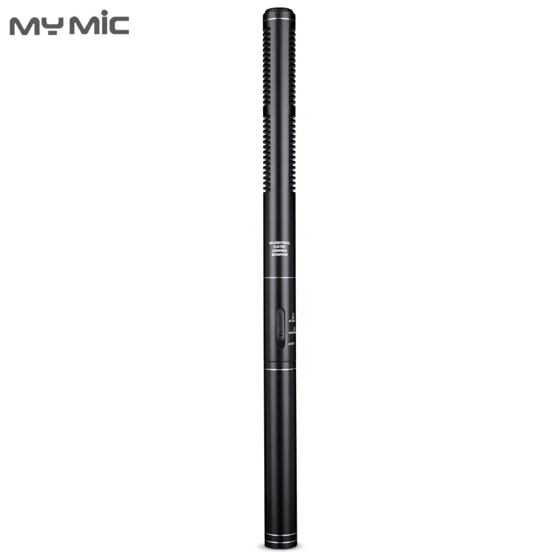 Mijn Mic CF02 Hot-Selling Shotgun Condensator Microfoon Opname Microfoon Wired Handheld Interview Microfoon Voor Camera Dslr