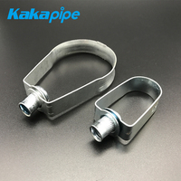 Cintre à boucle robuste en acier inoxydable 304 316 cintres à boucle de serrage de tuyau pivotant en forme de poire
