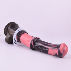 <span class=keywords><strong>Dildo</strong></span> Realista de Silicona Colorido e Impermeable con Rociador de Agua y Tapón para Enema, para Uso Masculino y Femenino, Limpieza <span class=keywords><strong>Anal</strong></span>/Vaginal - Product Image 2