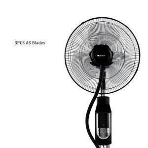 Sibolux 1,7 tanque de agua ventilador Personal interior de pie ventilador eléctrico con enfriador de niebla DC Motor aire agua ventilador de niebla - Product Image 3