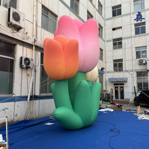Bunga Tulip Tiup Raksasa Kustom untuk Acara & Promosi Luar Ruangan, Populer untuk Dekorasi Acara Luar Ruangan - Product Image 2