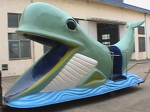 Sợi thủy tinh động vật trượt nước cho trẻ em cho trong nhà và ngoài trời Sử dụng cho Aqua công viên - Product Image 2