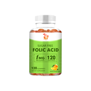 Gomitas de Ácido Fólico Sin Azúcar de Alta Calidad, Nutriente Esencial para Mujeres, Refuerza el Sistema Inmunológico, Ayuda a Mantener el Bienestar Emocional - Product Image 1