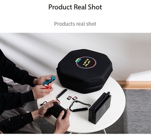 ABS tập thể dục Vòng trò chơi phụ kiện lưu trữ túi cho chuyển đổi tay nắm Tương thích với giao diện điều khiển - Product Image 4