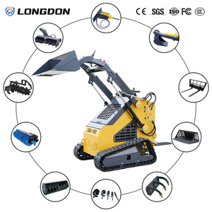 <span class=keywords><strong>Mini</strong></span>-chargeuse compacte sur chenilles pour usage domestique, tracteur-chargeuse à vendre - Product Image 2