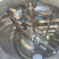 Mélangeur haute viscosité 3000L équipement cosmétique de beauté du visage vaseline faciale faisant la machine moteur d'agitateur pour le traitement des produits chimiques
