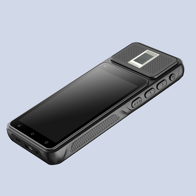 5 Inch Handheld Terminal Android 12 Smart PDA 4GB 64GB With NFC Card Reader 1D 2D Barcode Scanner and Fingerprint Recognition