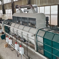UBC Decoating Horno Ubc Latas Máquina de eliminación de pintura Latas de aluminio Biomasa Horno de pirólisis continua Máquina de carbonización