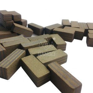 Sharp Cutting Stone Tools Diamond <strong>Segments</strong> 40x3x10mm 8/10/12mm Hard Bond OEM - Product Image 3