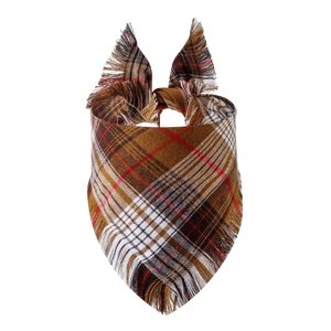 Navidad borla perro Bandana otoño perro Bandana triángulo mascota bufanda babero a cuadros gato mascota Bandana accesorios para perros medianos grandes gato - Product Image 6