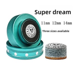 หัวคิวสนุกเกอร์เรซิ่น LP Super Dream ขนาดเล็ก กลาง และใหญ่ (11/12/14 มม.) ลายโบว์ไท - Product Image 4