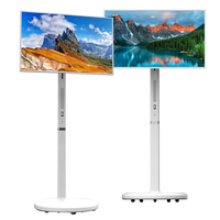 Televisor Portátil Inteligente de 32 Pulgadas, Android 13, 8GB+128GB RAM/ROM, 1080p Full HD, MTK8788, 10 Puntos Táctiles, LED Directo, 50Hz, Ideal para Compartir con Amigos