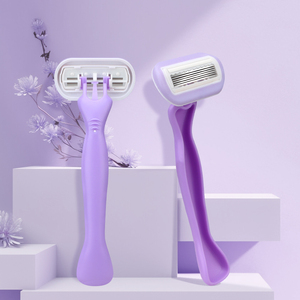 Maquinilla de Afeitar Desechable Económica para Mujer, Maquinilla de Afeitar de 6 Cuchillas con Cubierta de Jabón para un Afeitado Suave, Conveniente y Cómodo - Product Image 6