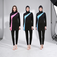 Maillots de bain islamiques halal imprimés deux pièces grande taille pour hommes, design personnalisé, haute qualité, prix de gros orienté vers l'exportation, Bangladesh