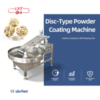 Système de revêtement en poudre automatique LST Machine industrielle de fabrication de chocolat Ligne de production de chocolat du grain de cacao à la barre