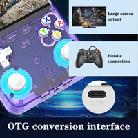 Nouvelle console de jeu portable R36 Ultra 2.4G WiFi avec écran HD de 4 pouces, double joystick, système d'exploitation Linux, Rockchip RK3326, batterie de 3000 mAh, jeux