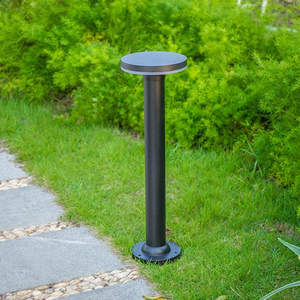 Offre Spéciale aluminium ip65 pilier lumière voie étanche extérieur jardin solaire led pelouse bollard lumières - Product Image 2