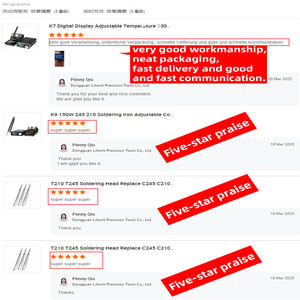Station de reprise d'affichage professionnelle K9 soudure de précision de veille automatique avec <span class=keywords><strong>fer</strong></span> C210 C245 pour assemblage de circuits imprimés état neuf - Product Image 3