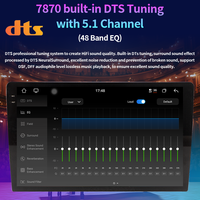 Reproductor de DVD para Auto Universal 7870 de 256 GB con Android 13, Pantalla 2K, DSP, CarPlay, GPS, Directo de Fábrica