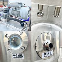 Pasteurisateur de lait et de jus de fruits de 1000 litres, mini pasteurisateur de lait, petite machine de pasteurisation des œufs