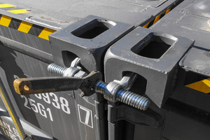 Chất Lượng Cao 260Mm 380Mm Thùng Thép Kẹp <span class=keywords><strong>Container</strong></span> Cầu Phù Hợp - Product Image 4