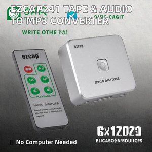 อุปกรณ์แปลงเทปเป็น <span class=keywords><strong>MP3</strong></span> รุ่น Ezcap241 แบบสแตนด์อโลน ใช้พลังงาน 5V DC/AC <span class=keywords><strong>แปลง</strong></span>เสียงใดๆ ให้เป็น <span class=keywords><strong>MP3</strong></span> บันทึกเสียง - Product Image 2