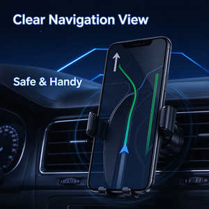 Shockproof Car <b>Phone</b> <b>Holder</b> Auto Air Vent Clamp Mount for All Smartphones - Product Image 2