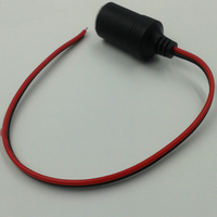 Adaptateur prise allume-cigare de voiture électrique, prise de batterie, câble de chargeur de voiture