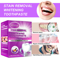 Mousse dentifrice fraîche personnalisée 250g saveur Myrtille Fruit de la Passion, dentifrice puissant pour adultes, formule non chimique, taille standard
