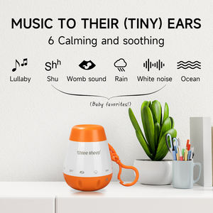 Bayi mesin kebisingan putih cerdas Sensor menangis fitur Audio suara pengantar tidur keajaiban tidur Woofer untuk penggunaan rumah kotak Termasuk - Product Image 6