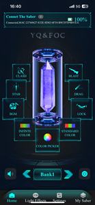 <span class=keywords><strong>Sabre</strong></span> <span class=keywords><strong>laser</strong></span> YANQINGSABER avec changement de couleur, son et lumière, épée <span class=keywords><strong>laser</strong></span> lumineuse contrôlée par application, jouet en métal pour les 14 ans et plus, pour l'export. - Product Image 3