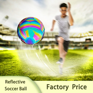 Balones de Fútbol Personalizados <span class=keywords><strong>2023</strong></span>, Talla 5, con Logotipo Personalizado, Brillantes en la Oscuridad, Reflectantes, Cosidos a Máquina, para Niños - Product Image 6