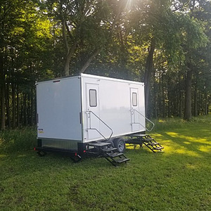 洗面所用トイレ用トレーラー,サンドイッチパネル移動式キャビンスチールイベントポータブル浴室シャワー防音 - Product Image 1