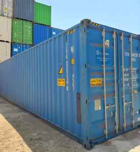 Conteneur maritime d'occasion 40HQ, conteneur sec 40 pieds High Cube 45G1 certifié CSC à vendre - Product Image 3