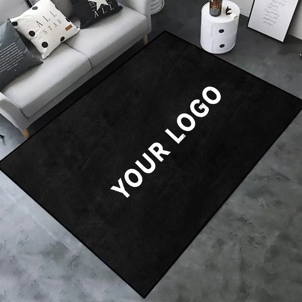 Logo rug custom shaped diy rug custom rug logo custom door mat logo customised door mat