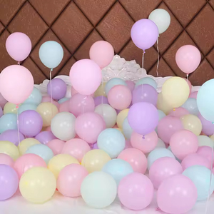 5 Inch Macaroon Bóng Pastel Bóng Đầy Màu Sắc Cao Su Dày Bóng Bong Bóng Đám Cưới Phòng Sinh Nhật Đảng Trang Trí 100 cái/túi - Product Image 4