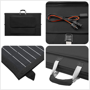 Hiệu quả cao 600 Watt panel năng lượng mặt trời có thể gập lại 24V Monocrystalline silicon panel năng lượng mặt trời di động 500W 400W cắm trại năng lượng mặt trời cho RV - Product Image 3