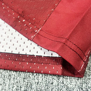 Jersey de fútbol americano de gran tamaño Diseño retro con cuello en V Jersey de fútbol americano personalizado - Product Image 5