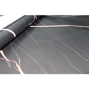 Environmental protection fire prevention metallic pvc decorative film