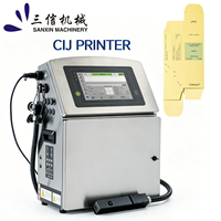 Impresora de Inyección de Tinta Térmica TIJ de 600DPI de Alta Resolución para Códigos QR, Códigos de Barras y Datos Variables