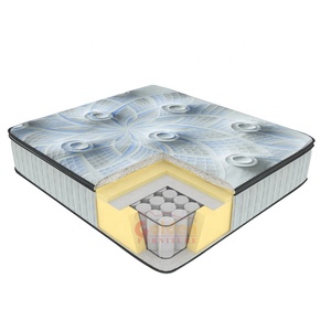 Hypo-alerjenik uyku iyi boyutu yatak şiltesi OEM ODM soğutma kutusu bahar ile bir kutu kalın cep bahar kral yatak Roll Up - Product Image 6