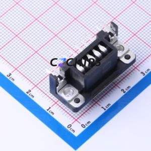 9681535611 D-Sub/VGA Connector Bent Lead Through Hole Connector Female 9P Right Angle Insert 2 - Product Image 2