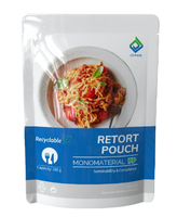Sachet Doypack en aluminium résistant aux hautes températures, stérilisable sous vide, personnalisable avec logo