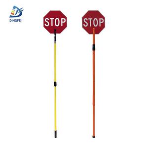 สัญญาณจราจรหยุดช้าสัญญาณมือถือหยุดไม้พาย - Product Image 4