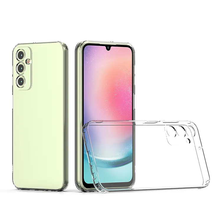 Preço de fábrica 1.5mm Transparente Grau gota prova tpu Mobile Phone Bags & Cases para Samsung galaxy a24 tampa do telefone