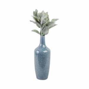 Vaso Moderno in Ceramica Blu per Arredamento Soggiorno, Elegante Vaso per Fiori per Casa e Camera da Letto - Product Image 2