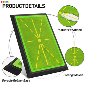 Nouveau <span class=keywords><strong>tapis</strong></span> d'entraînement de <span class=keywords><strong>golf</strong></span> à paillettes nacrées pour la détection du swing et l'feedback instantané - Aide à la pratique du swing et à la détection du mouvement du bâton - Product Image 4