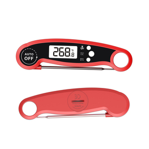 <span class=keywords><strong>Thermomètre</strong></span> numérique <span class=keywords><strong>à</strong></span> lecture instantanée avec sonde en acier inoxydable de qualité alimentaire pour la cuisson de la viande, du bœuf, du dindon, de la viande hachée, des pizzas et des grillades - Product Image 1