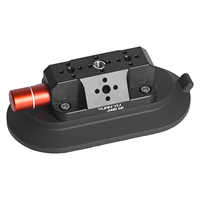 Ventouse ovale de 6 pouces pour pare-brise de voiture avec vis M6 M8 1/4"20, support de fixation pour vélo ou porte-bagages de toit