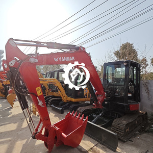 Máy xúc đào <span class=keywords><strong>mini</strong></span> Yanmar VIO55 Nhật Bản, đã qua sử dụng, động cơ thủy lực, loại bánh xích, model 2018, trọng lượng hoạt động 5 tấn - Product Image 2